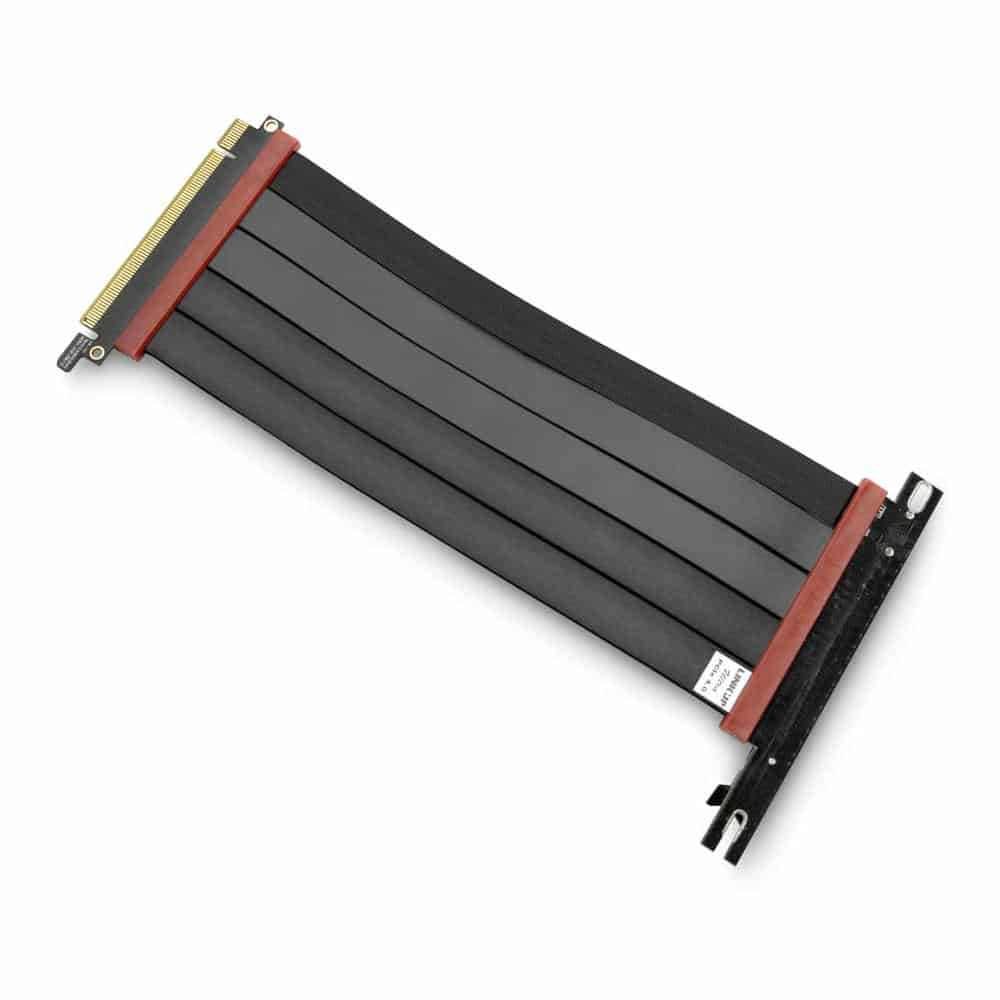 (image for) EK-Loop 200mm Riser Cable for PCIe 4.0 x16